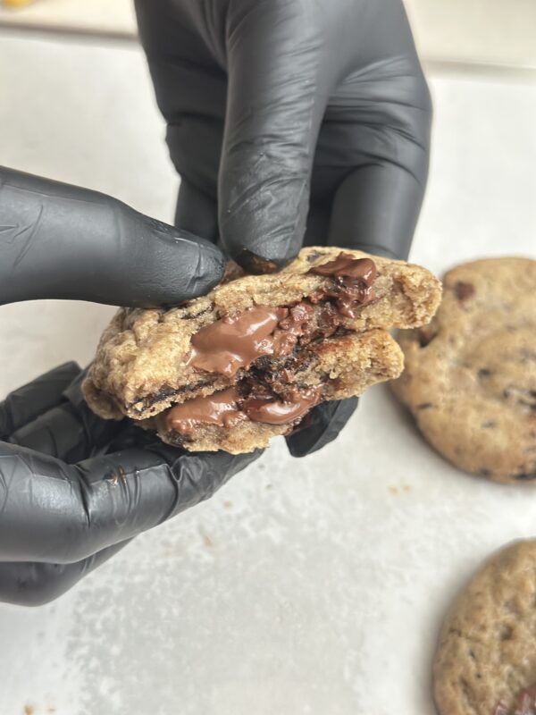 Nutella Meltaways cookie